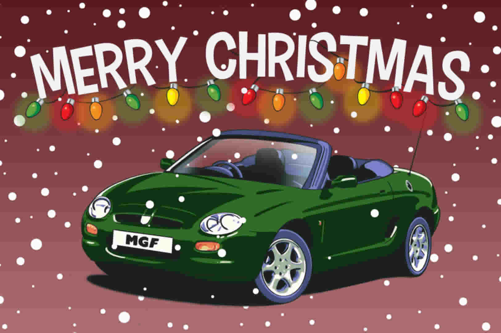 BRG MGF Christmas Card